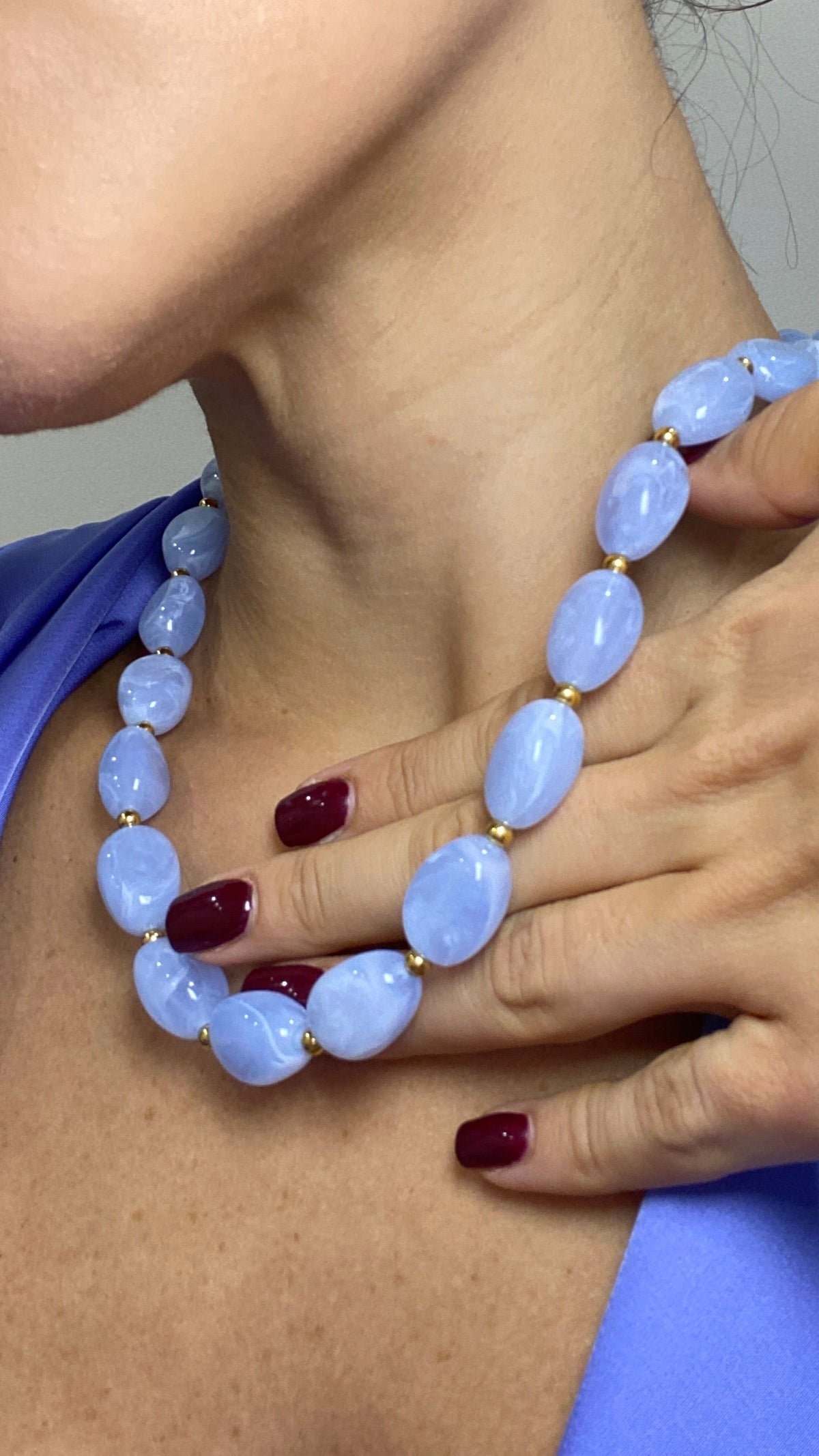 Collana Amelia - Azzurro