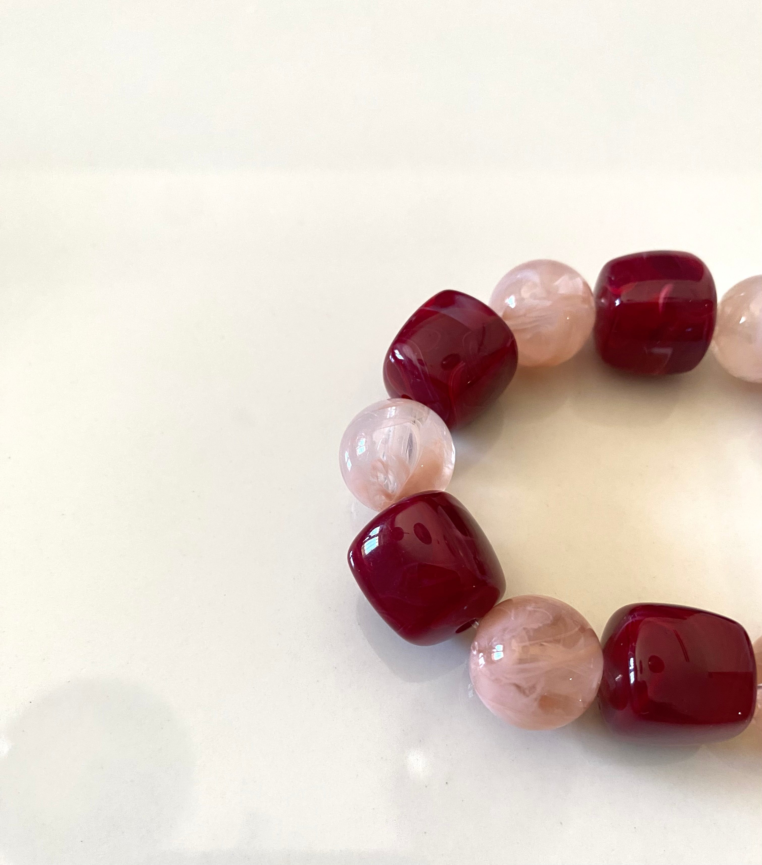 Bracciale Marika bordeaux