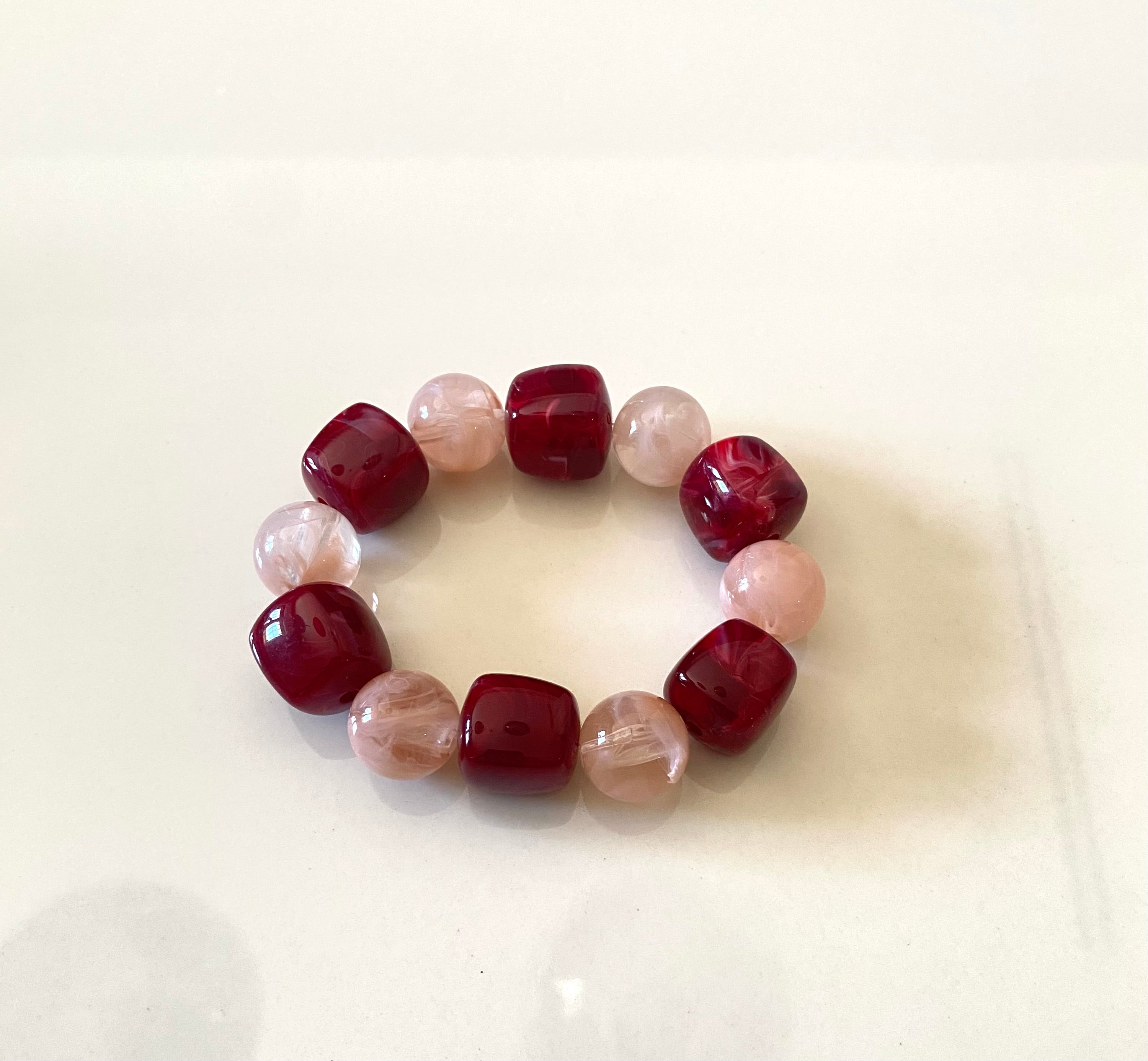 Bracciale Marika bordeaux