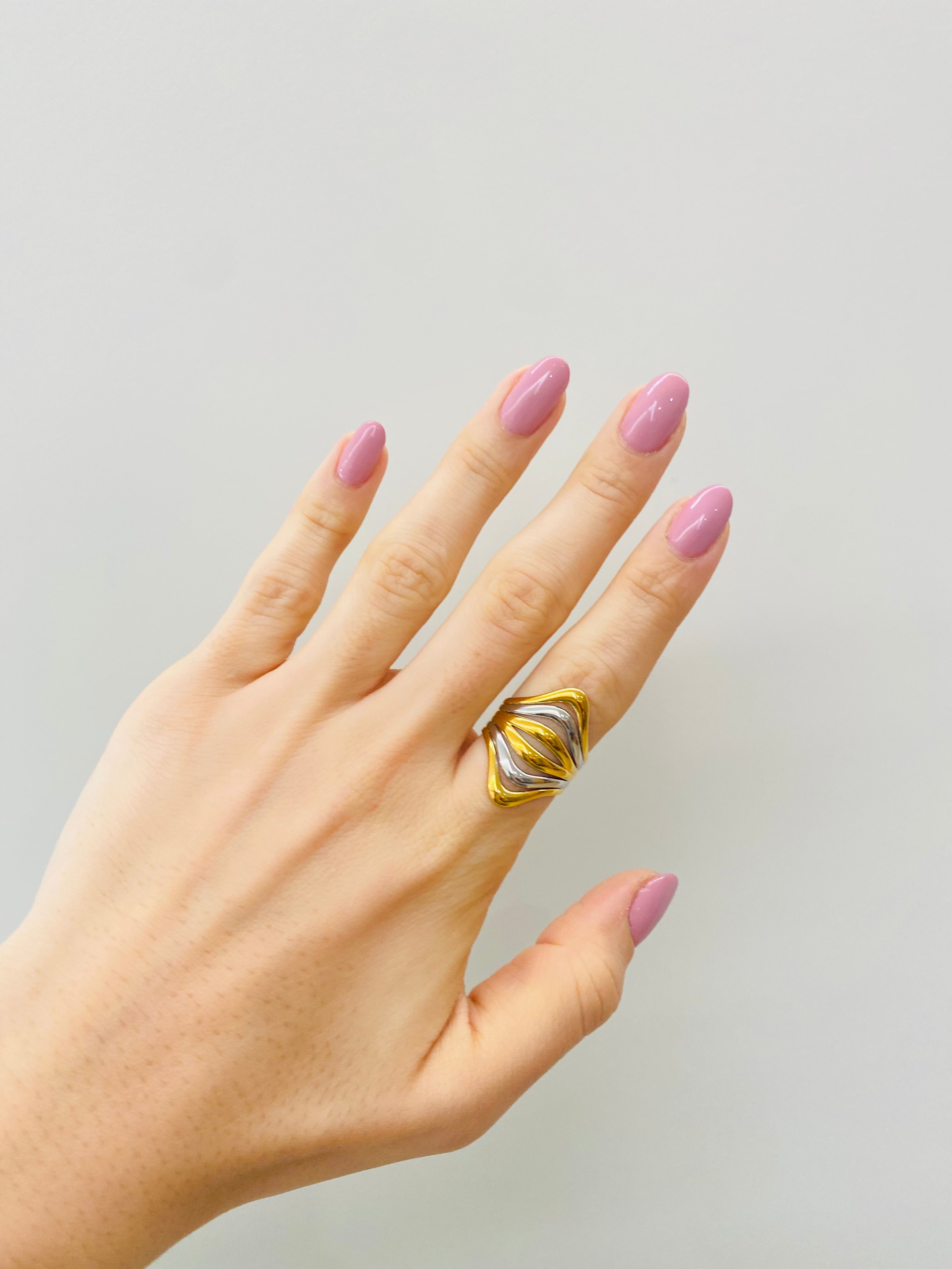 Anello Emily - Silver/Gold