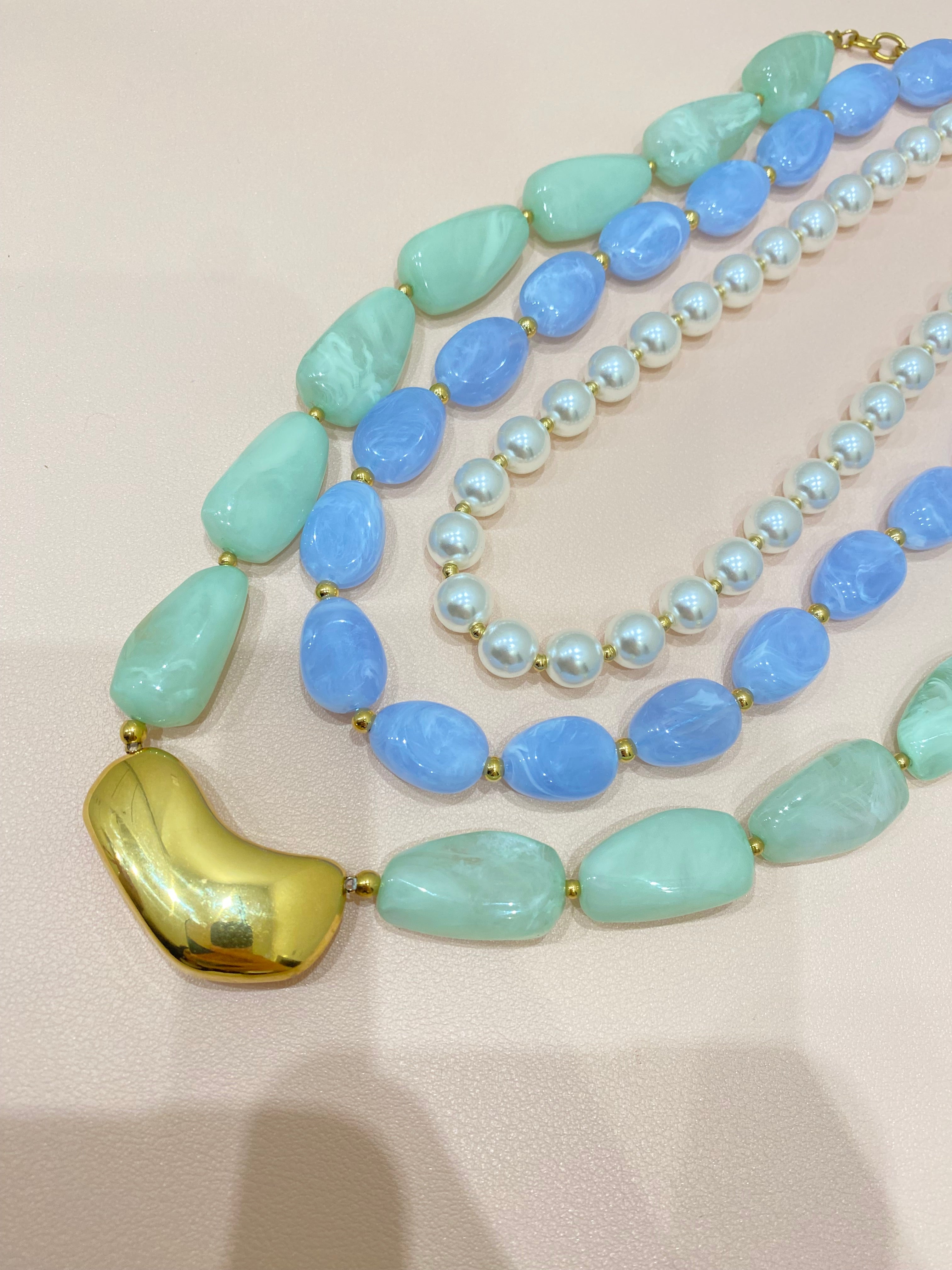 Collana Amelia - Azzurro