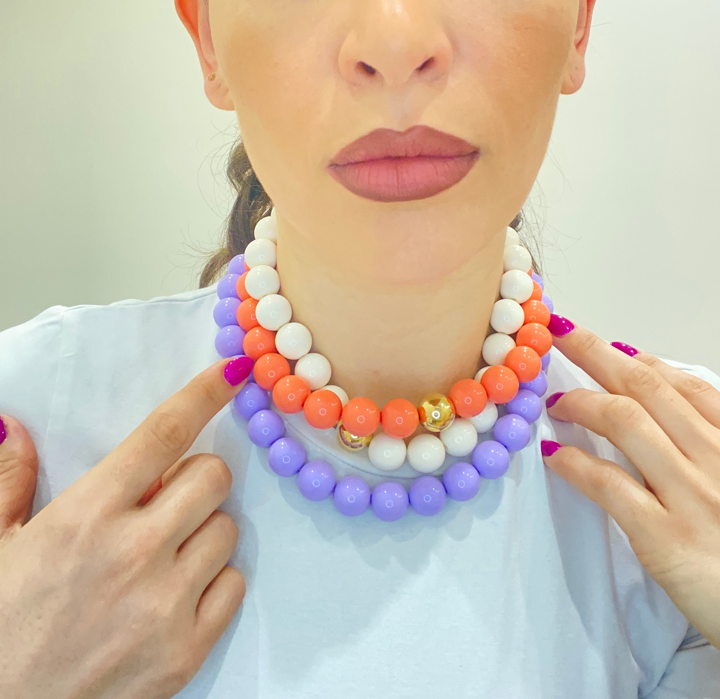 Collana Chiara Pesca