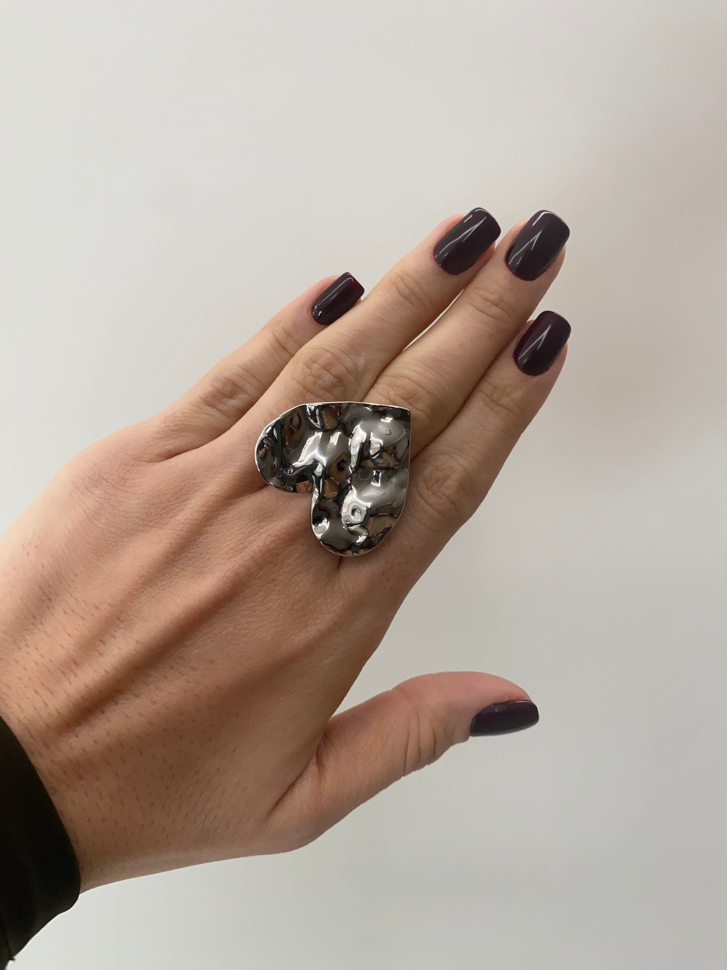 Anello Cuore Elsa Silver