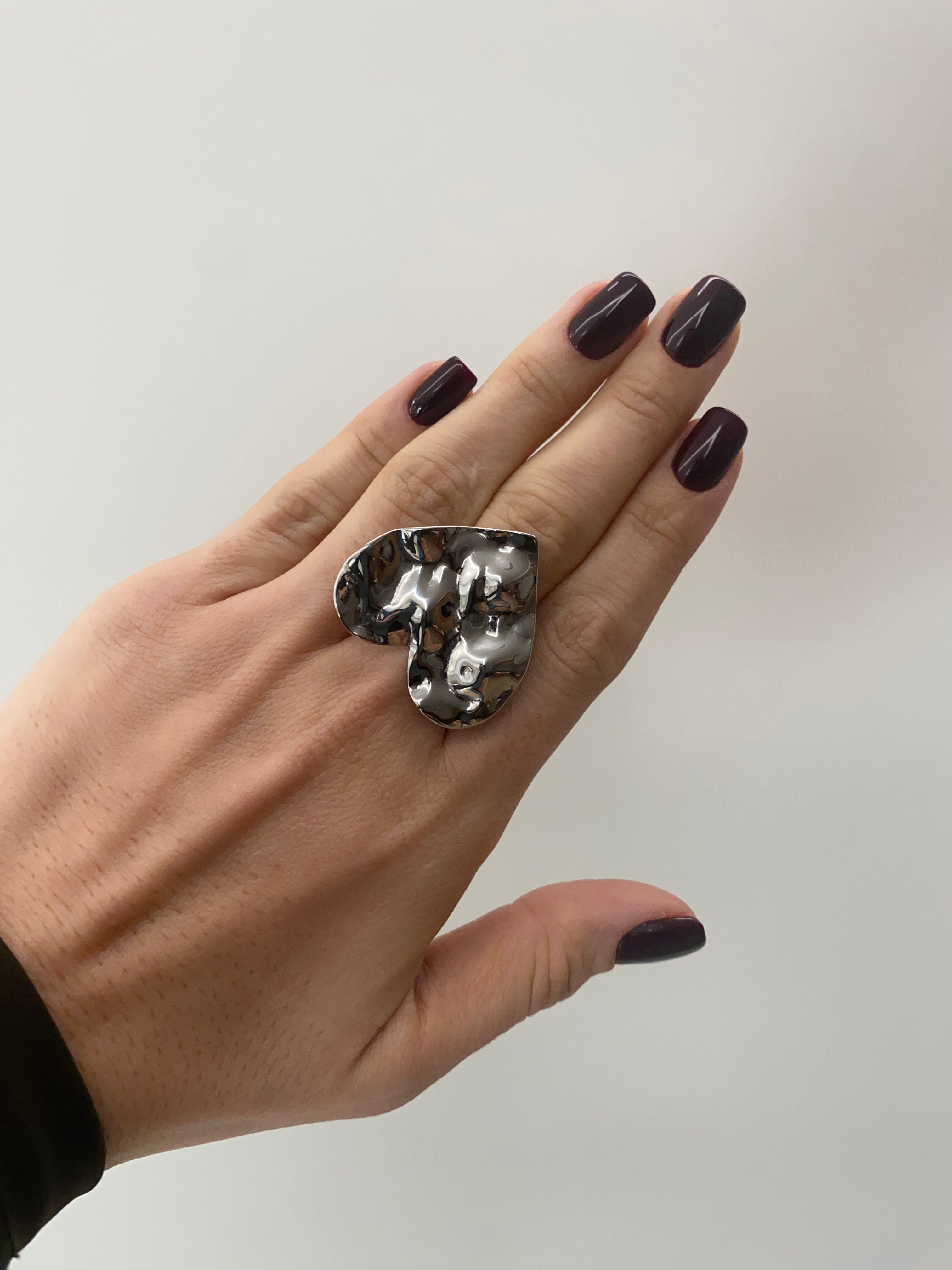 Anello Cuore Elsa Silver