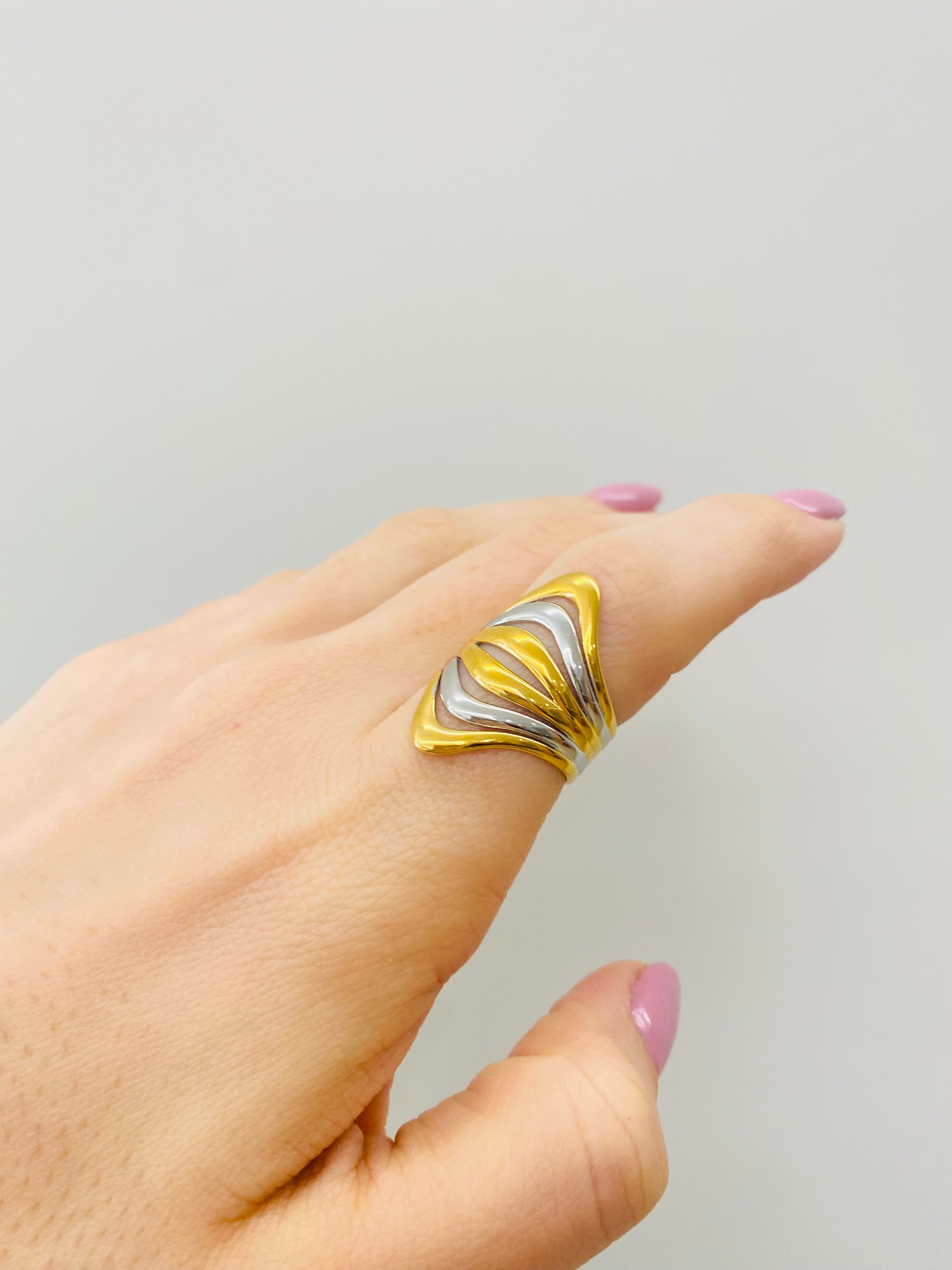 Anello Emily - Silver/Gold