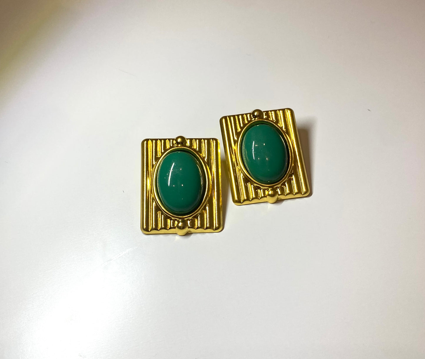 Orecchini Janet verde